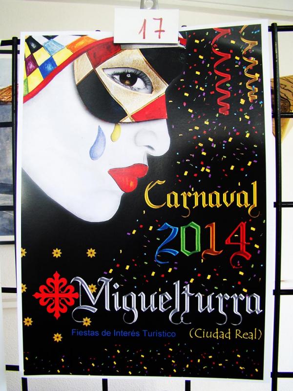 exposicion de los carteles presentados al carnaval 2014-fuente www.miguelturra.es-17