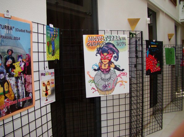 exposicion de los carteles presentados al carnaval 2014-fuente www.miguelturra.es-62