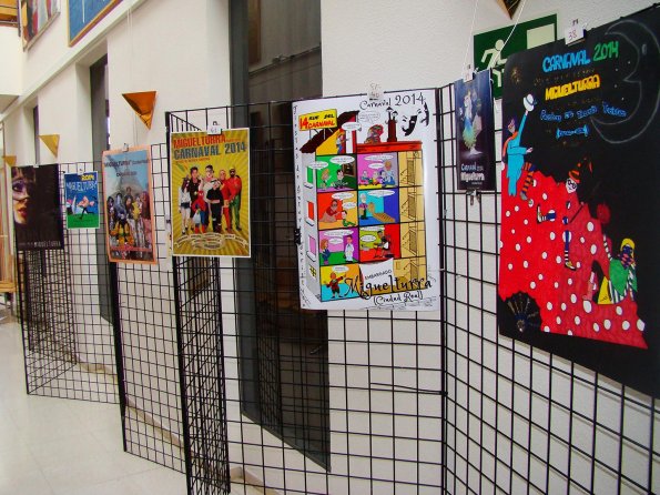 exposicion de los carteles presentados al carnaval 2014-fuente www.miguelturra.es-65