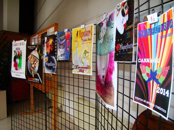 exposicion de los carteles presentados al carnaval 2014-fuente www.miguelturra.es-79