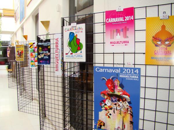 exposicion de los carteles presentados al carnaval 2014-fuente www.miguelturra.es-81