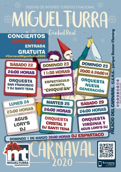 conciertosgratuitoscarnaval2020miguelturra-diseño-portalwebmunicipal
