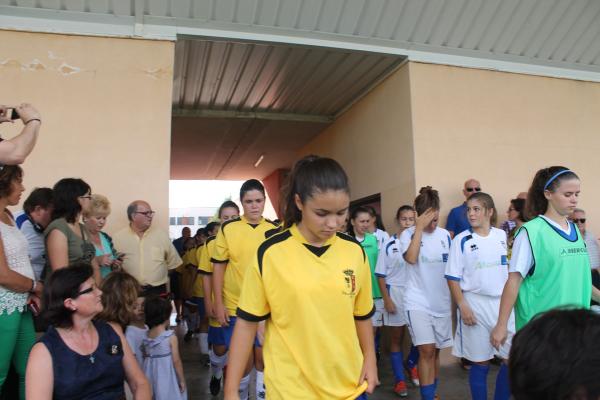 Trofeo Futbol Femenino Villa Miguelturra Homenaje a Pilar Leon Diaz-2014-09-14-fuente Area de Deportes-006