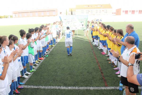 Trofeo Futbol Femenino Villa Miguelturra Homenaje a Pilar Leon Diaz-2014-09-14-fuente Area de Deportes-016