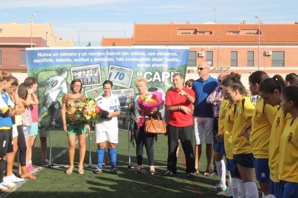 Trofeo Futbol Femenino Villa Miguelturra Homenaje a Pilar Leon Diaz-2014-09-14-fuente Area de Deportes-030