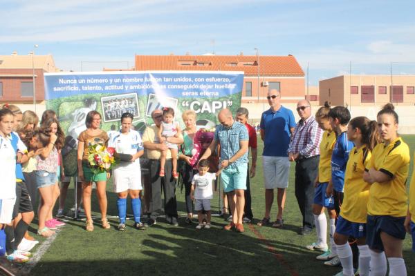 Trofeo Futbol Femenino Villa Miguelturra Homenaje a Pilar Leon Diaz-2014-09-14-fuente Area de Deportes-038