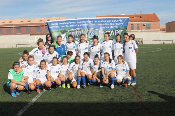 Trofeo Futbol Femenino Villa Miguelturra Homenaje a Pilar Leon Diaz-2014-09-14-fuente Area de Deportes-045