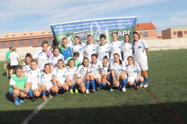 Trofeo Futbol Femenino Villa Miguelturra Homenaje a Pilar Leon Diaz-2014-09-14-fuente Area de Deportes-047