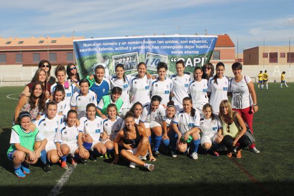 Trofeo Futbol Femenino Villa Miguelturra Homenaje a Pilar Leon Diaz-2014-09-14-fuente Area de Deportes-052