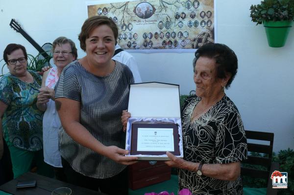 Homenaje a Inocencia Diaz Serrano - Persona Mayor edad Miguelturra-Ferias 2016-fuente Area de Comunicación Municipal-024