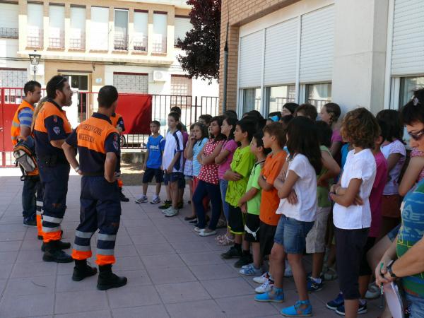 Parada infantil de Trafico. Proteccion Civil y CP Benito Perez Galdos-13-06-2011-fuente Area Comunicacion Municipal-003