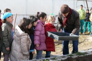 visita CP Clara Campoamor al vivero